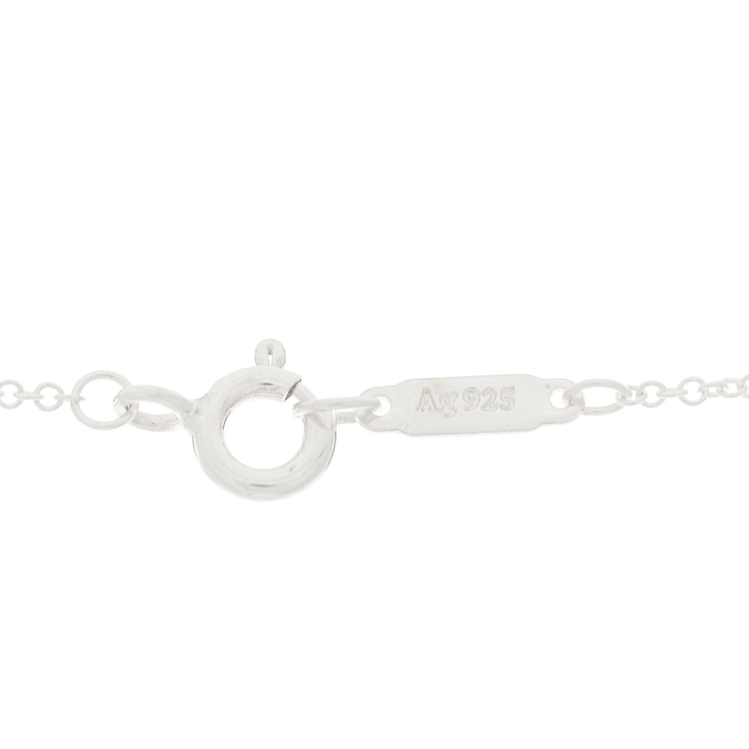Tiffany Sterling Silver 18K Yellow Gold 1837 Interlocking Circles Pendant Necklace 4 of 8