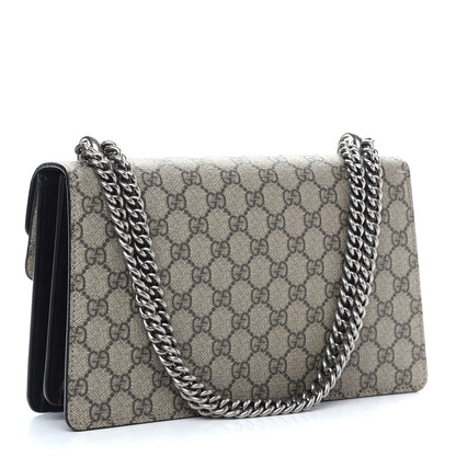 Gucci GG Supreme Monogram Small Dionysus Shoulder Bag Black 3 of 10