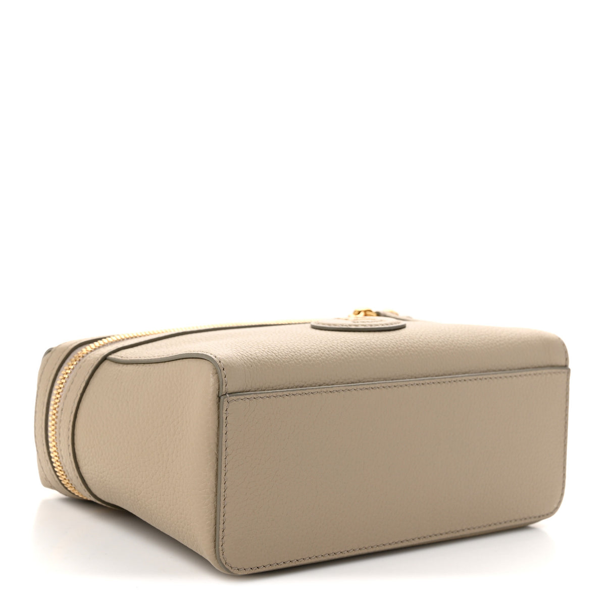 Burberry Grainy Calfskin Bloomsbury Vanity Bag Mushroom Beige Mallow Pink 4 of 11