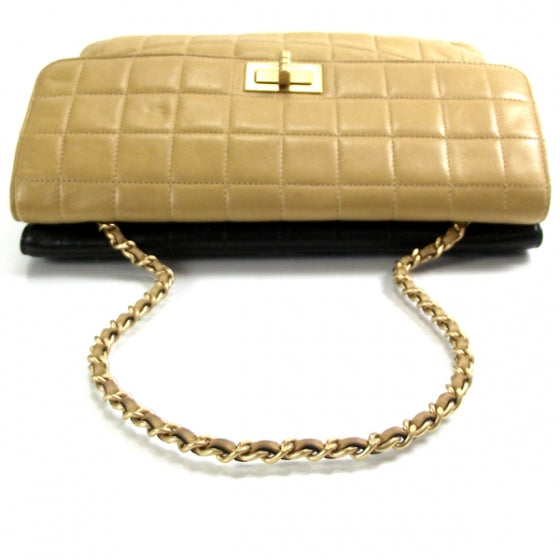 Lambskin Quilted Double Mademoiselle Flap