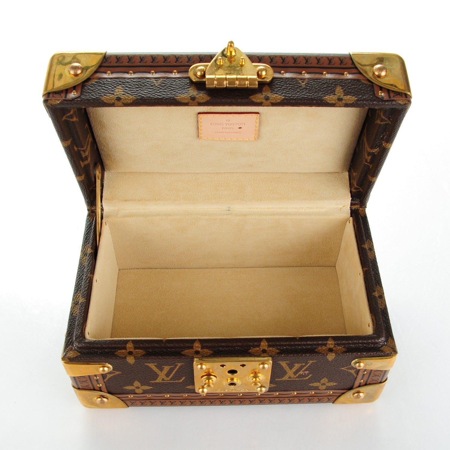Louis Vuitton Monogram Coffret Tresor 20 Jewelry Case 6 of 8