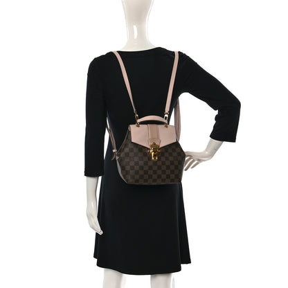 Louis Vuitton Damier Ebene Clapton Backpack Creme 2 of 9