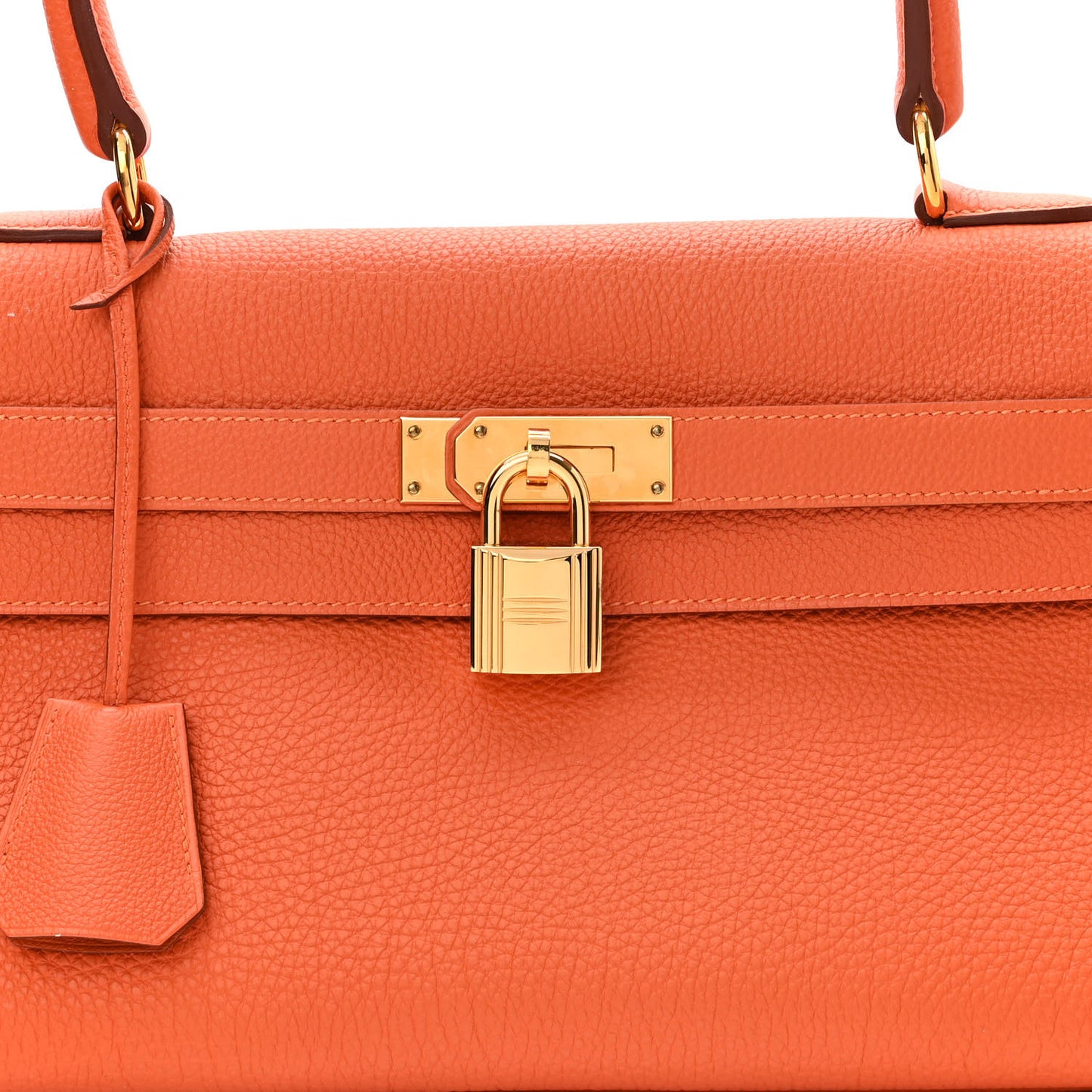 Togo Shoulder Kelly 40 Orange