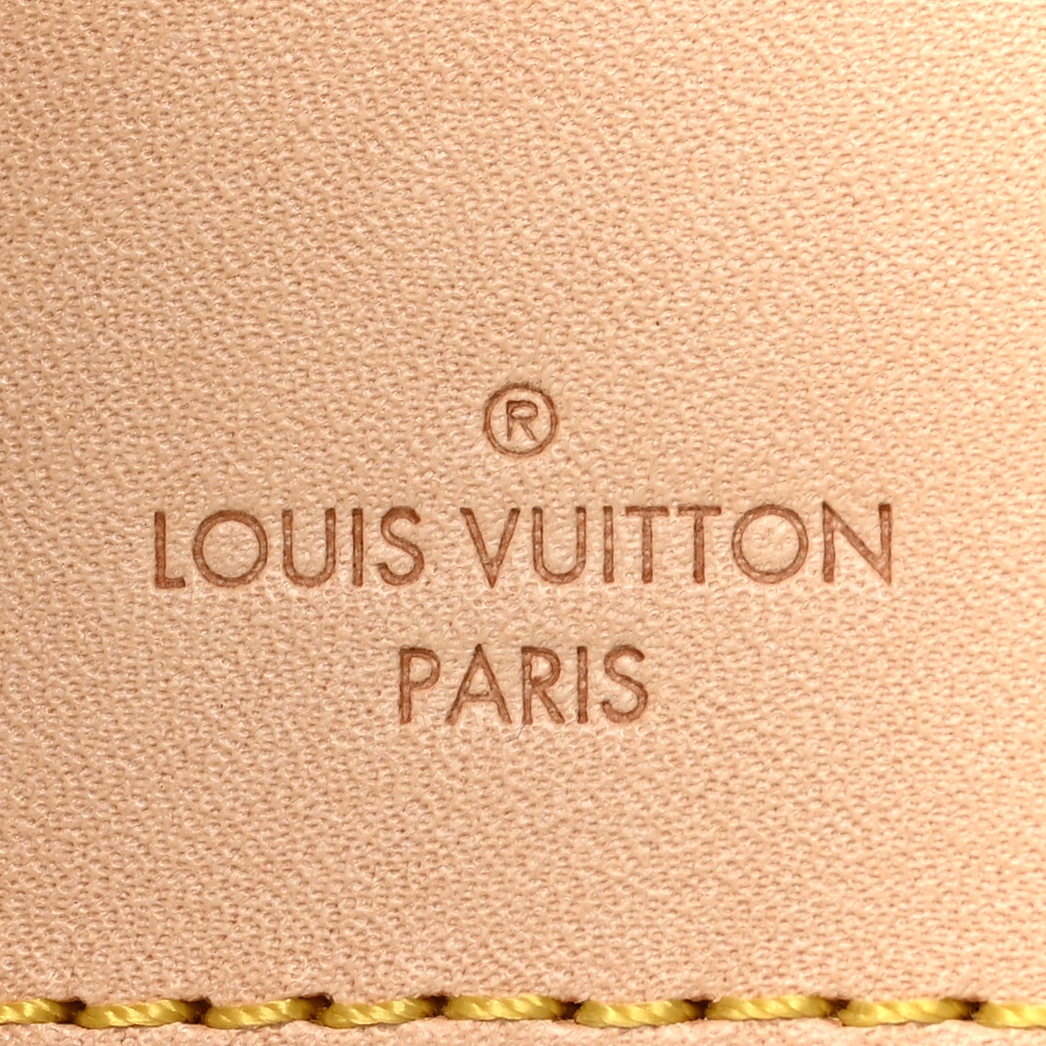 Louis Vuitton Vachetta Luggage Tag 3 of 3