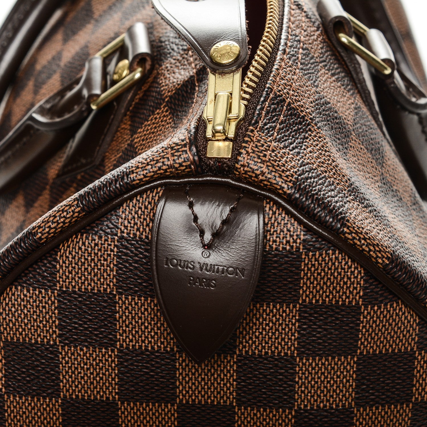 Louis Vuitton Damier Ebene Speedy 30 6 of 7