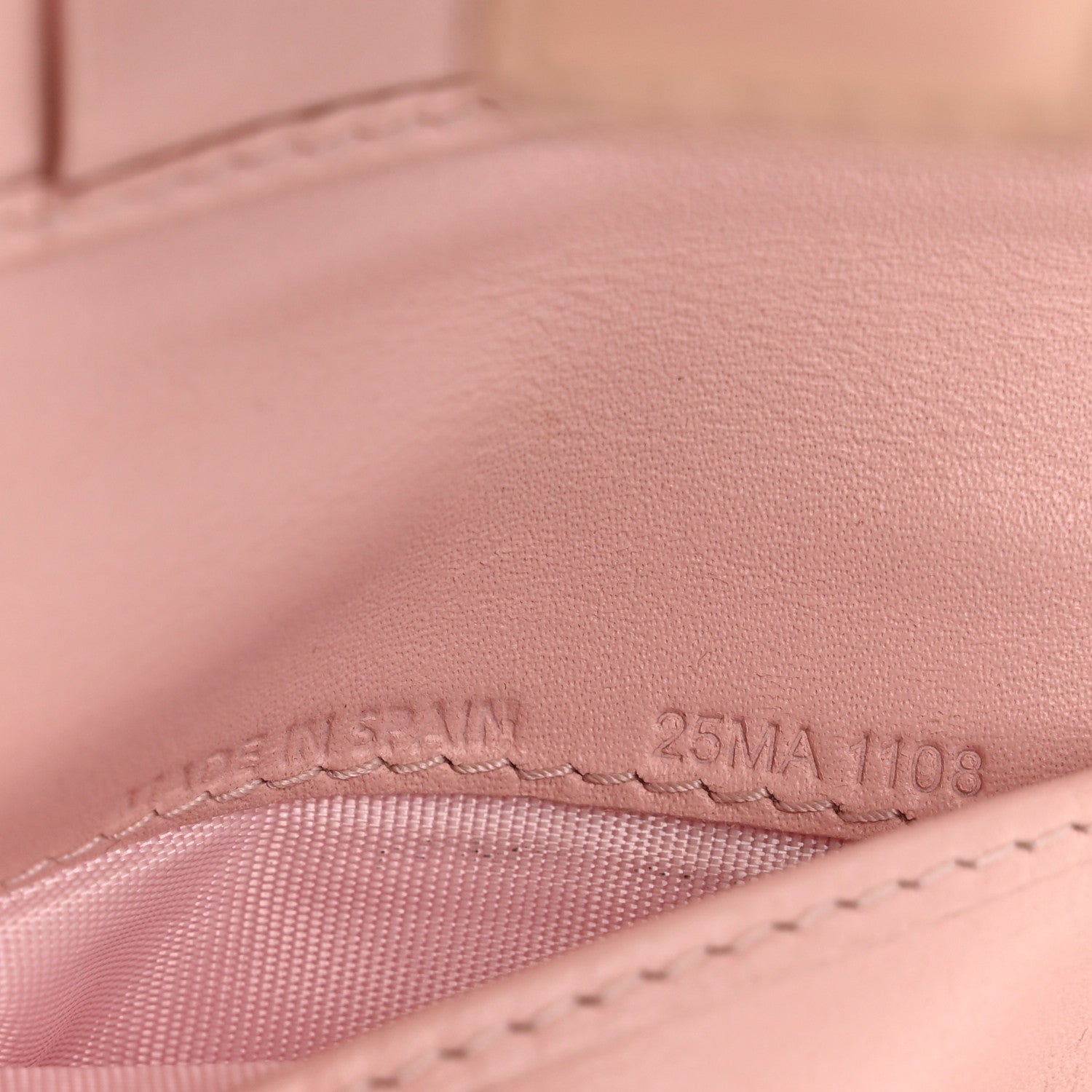 Christian Dior Patent Cannage Lady Dior Eden Wallet Rose Clair 7 of 11