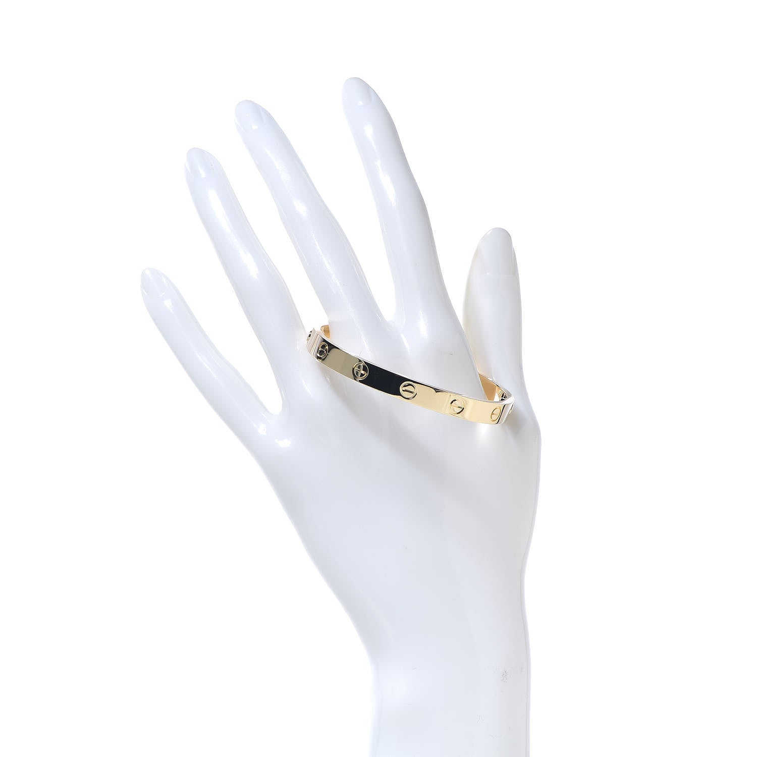 Cartier 18K Yellow Gold LOVE Bracelet 16 2 of 7