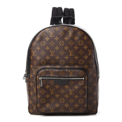 Louis Vuitton Monogram Macassar Josh Backpack 1 of 11