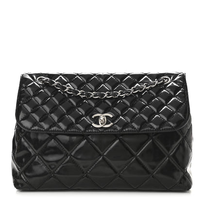 Chanel Vinyl Quilted In the Business Flap Bag Black 1 of 19
