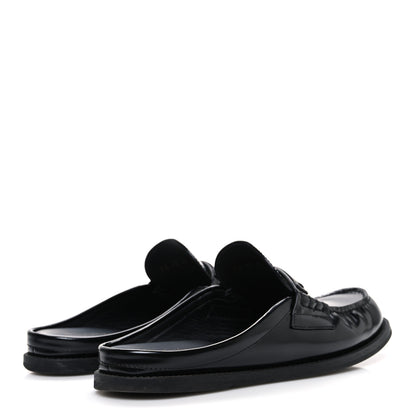 Christian Dior Brushed Calfskin Boy Loafer Mule 36 Black 5 of 11