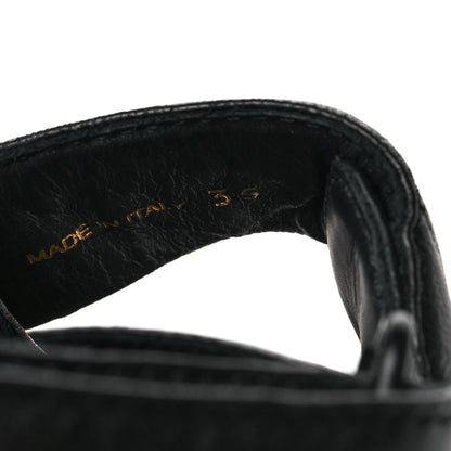 Prada Nappa Logo Quilted 20mm Sport Sandals 35 Black 9 of 9