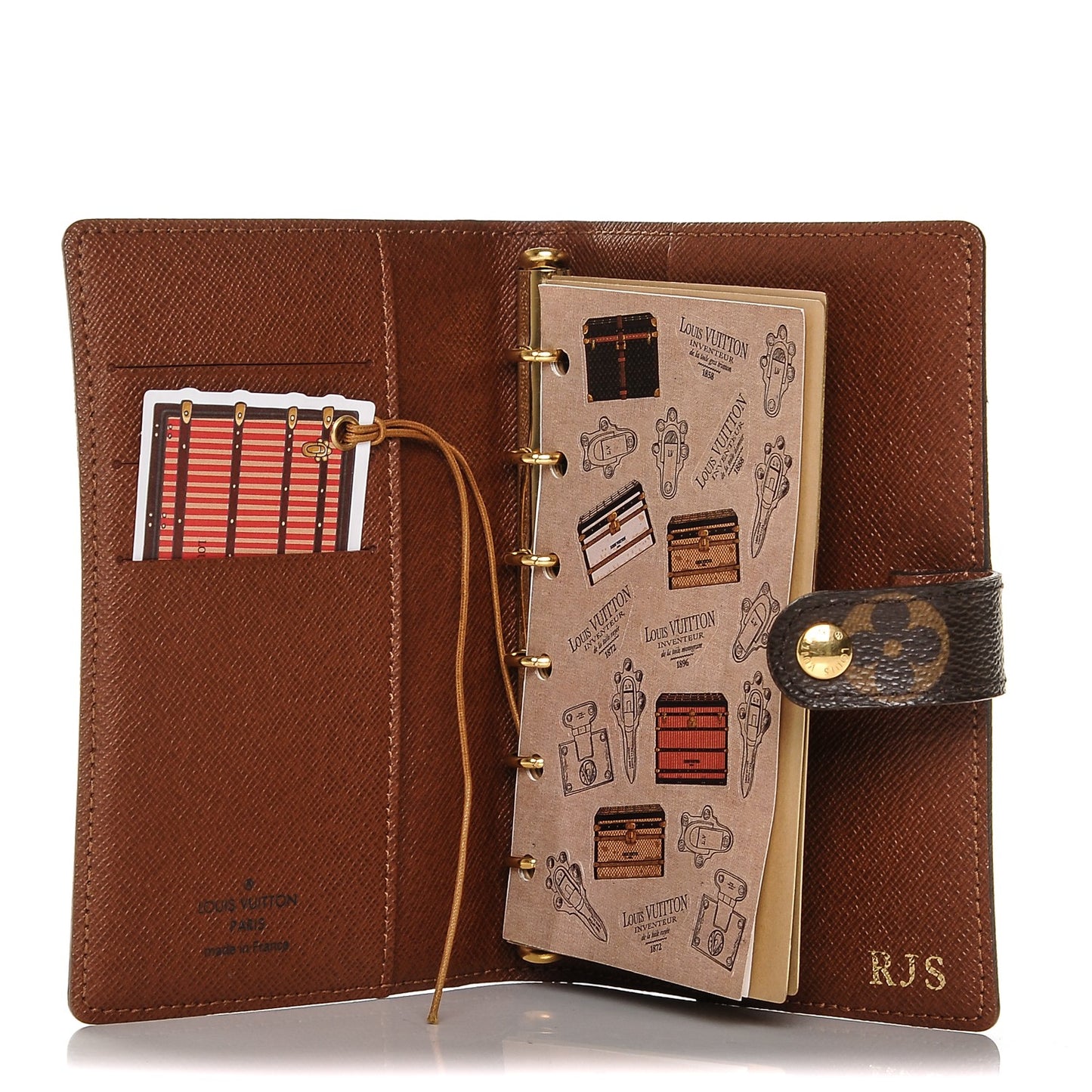 Monogram Small Ring Agenda Cover