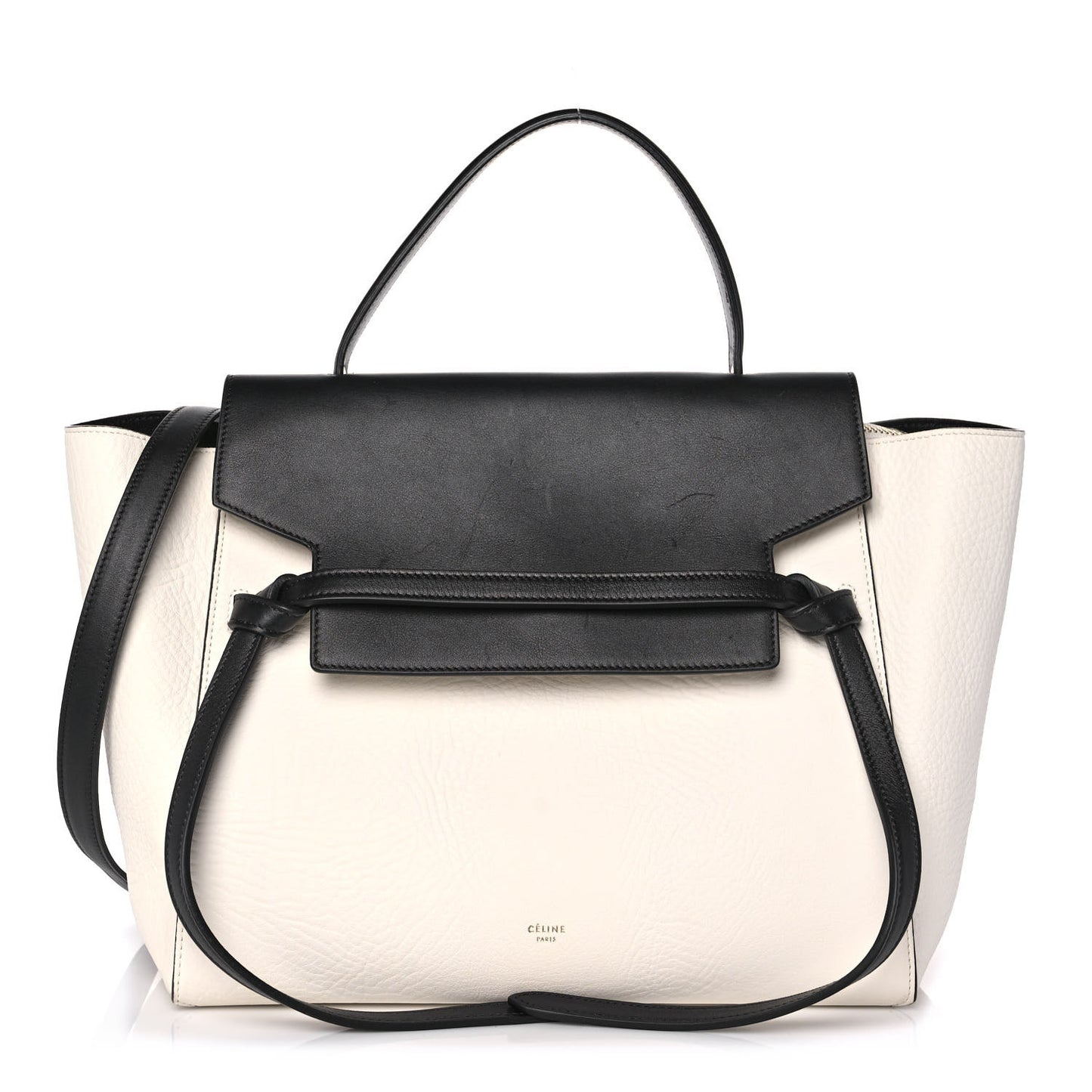 Bullhide Mini Belt Bag Black White