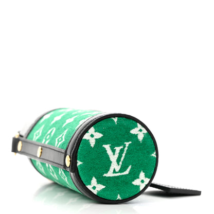 Louis Vuitton Jacquard Velvet Monogram Flask Holder Vert 5 of 9