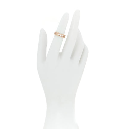 Tiffany 18K Rose Gold Diamond Atlas Ring 49 5 2 of 4