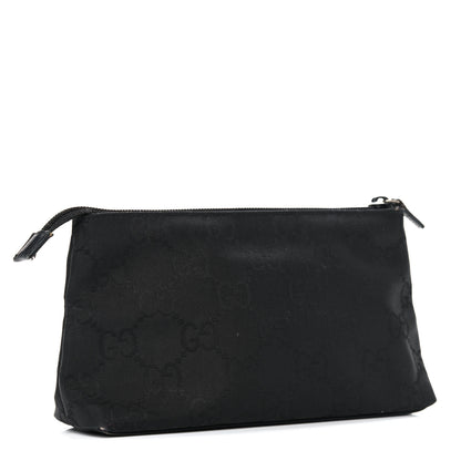 Gucci Nylon Monogram Cosmetic Pouch Black 3 of 18