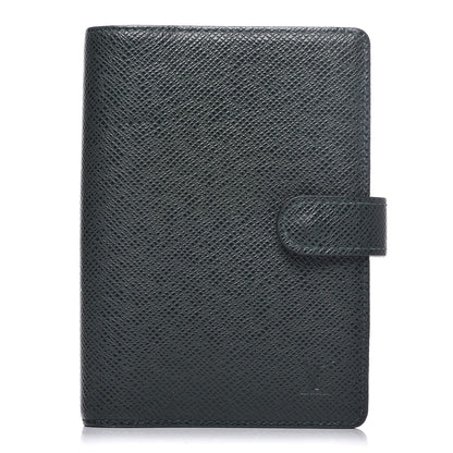 Louis Vuitton Taiga Small Ring Agenda Cover Epicea 1 of 8