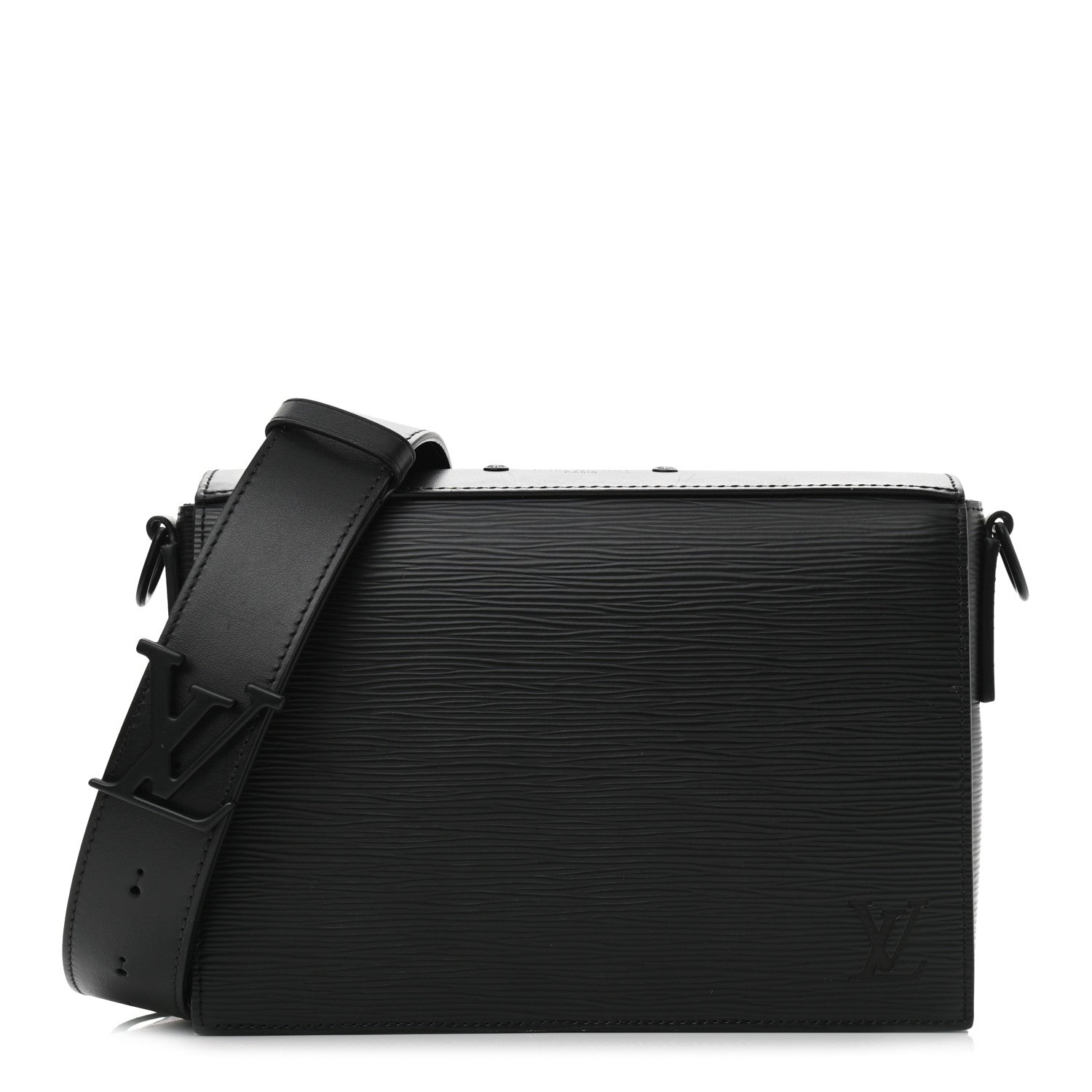Louis Vuitton Epi Box Messenger Black 1 of 9