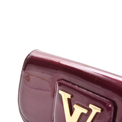 Louis Vuitton Patent Sobe Clutch Rouge Fauviste 8 of 11