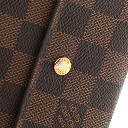 Louis Vuitton Damier Ebene Elise Wallet 9 of 10