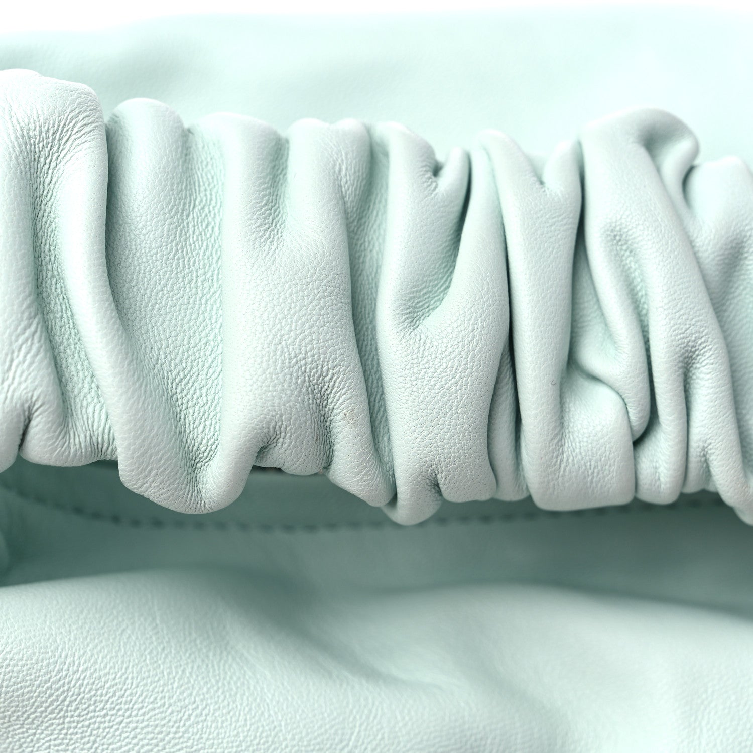 Alexander Wang Lambskin Mini Scrunchie Bag Light Blue 9 of 10