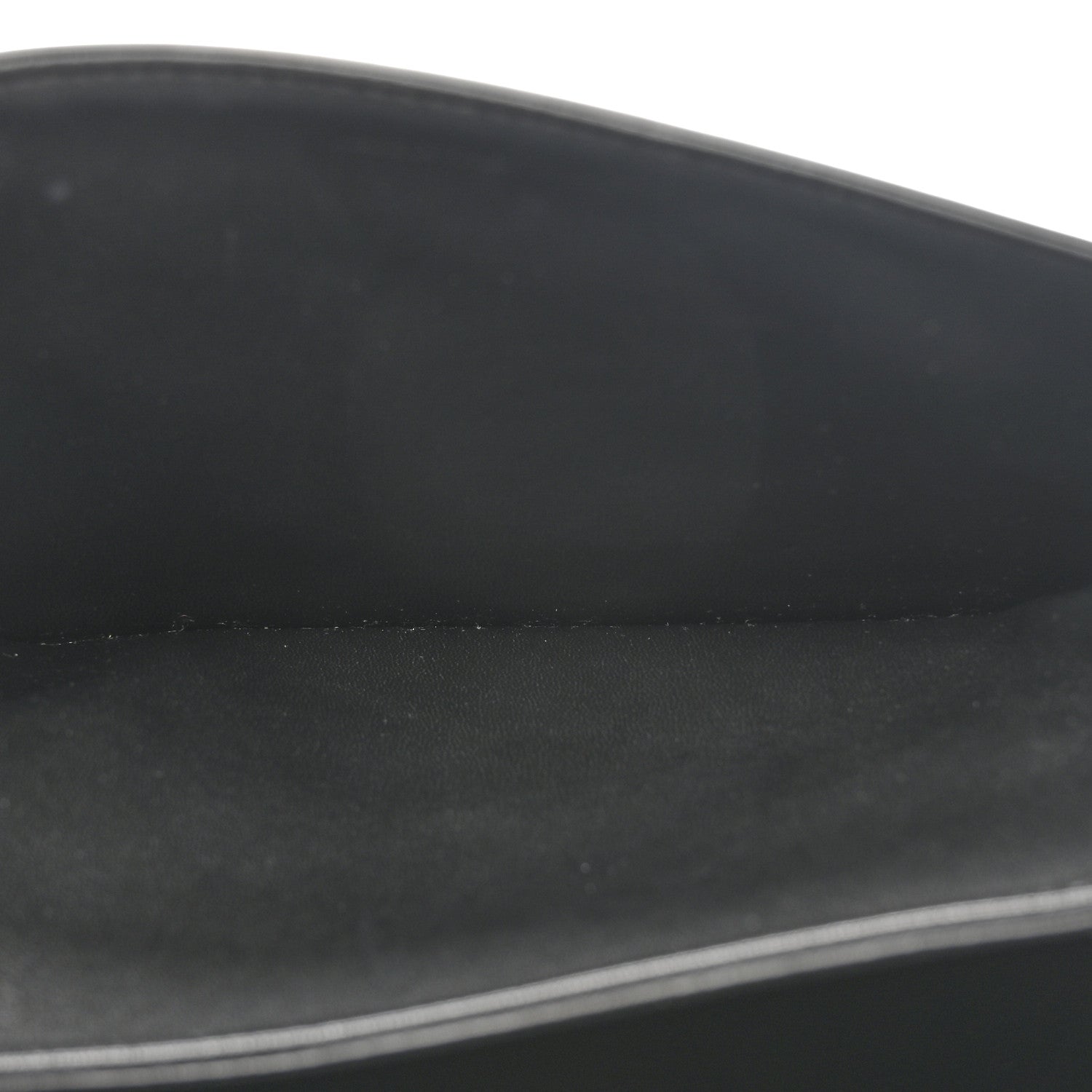 Celine Shiny Calfskin Medium Triomphe Black 6 of 12