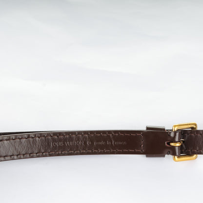 Louis Vuitton Calfskin 16mm Adjustable Shoulder Strap Brown 5 of 5