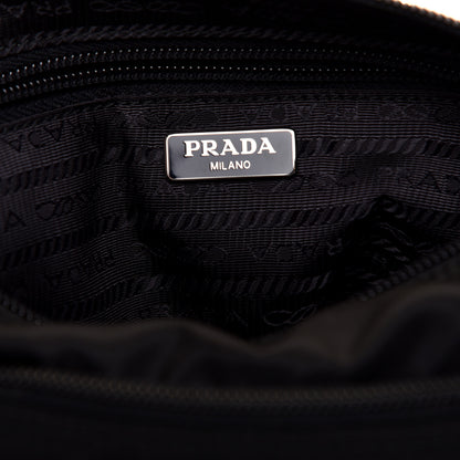 Prada Nylon Vela Cosmetic Pouch Black 8 of 11