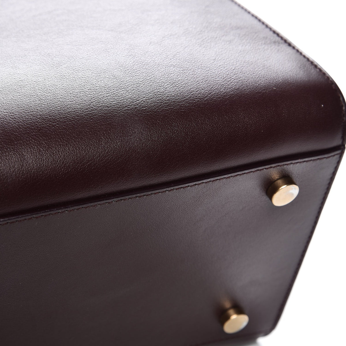 Calfskin Python Small Sac De Jour Burgundy