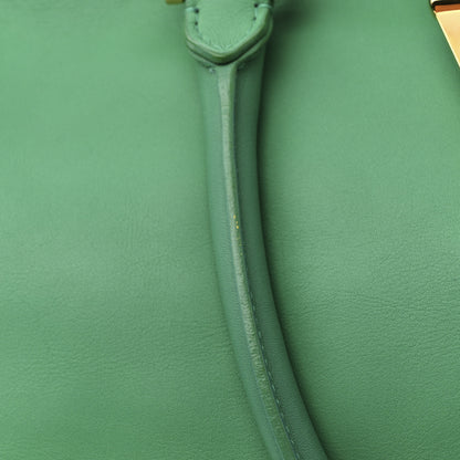 Saint Laurent Calfskin Medium Classic Y Cabas Green 12 of 13
