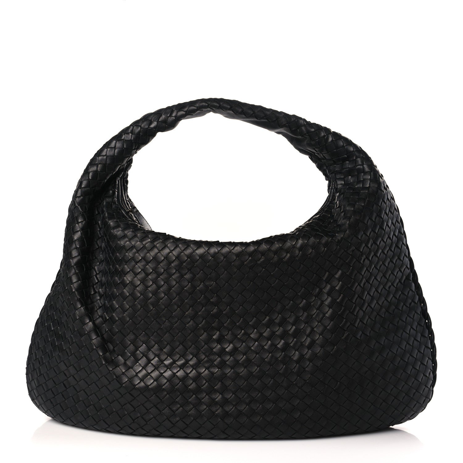 Bottega Veneta Nappa Intrecciato Large Veneta Hobo Black 1 of 9