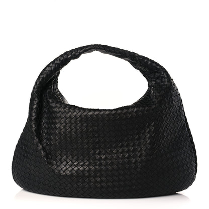 Bottega Veneta Nappa Intrecciato Large Veneta Hobo Black 1 of 9