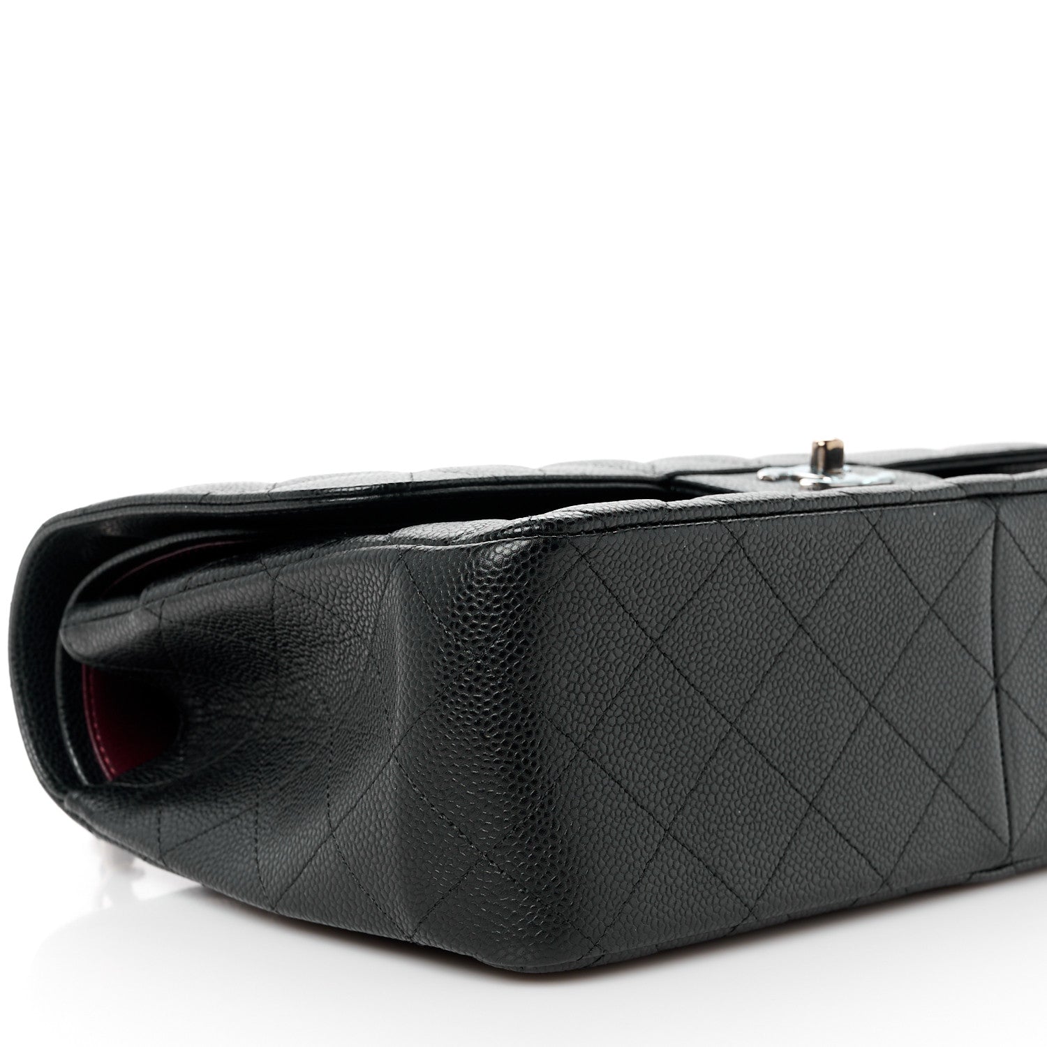 Chanel Caviar Quilted Jumbo Double Flap Black 9 of 11