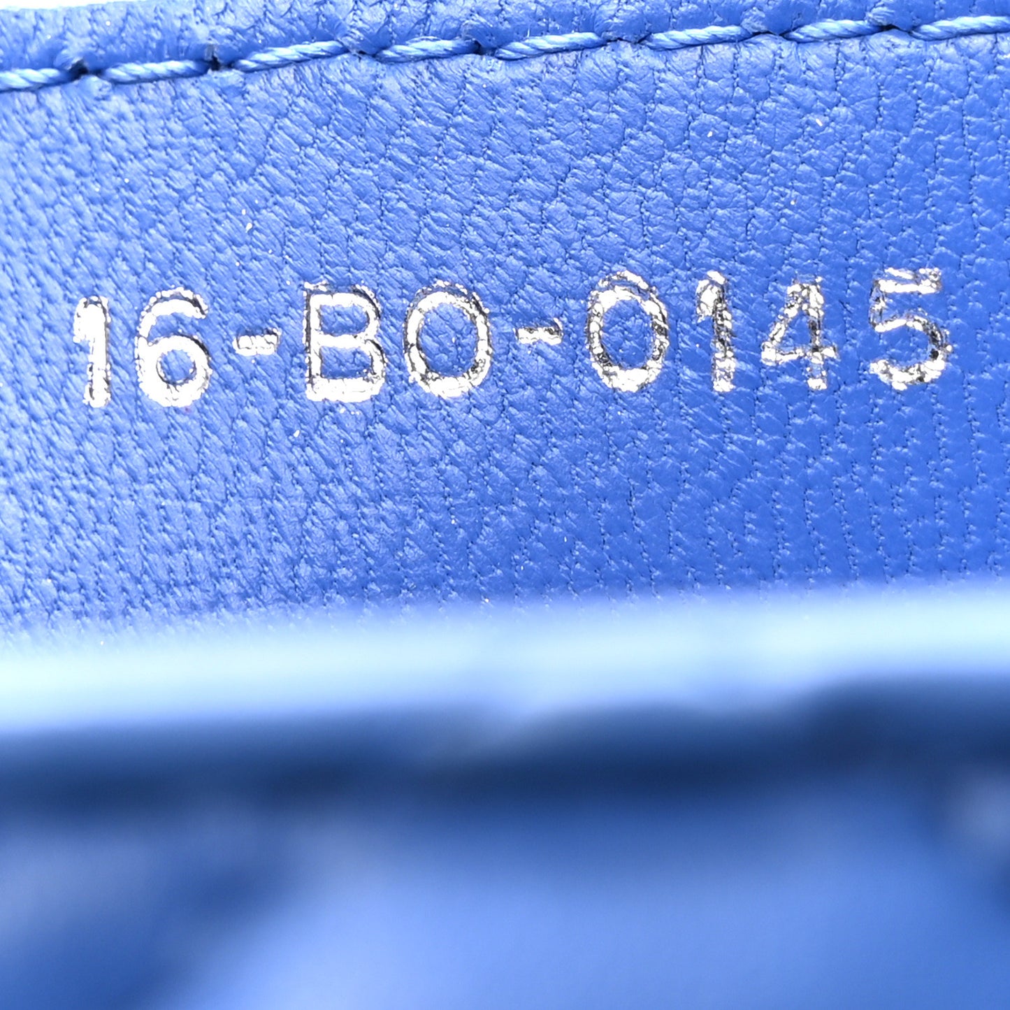 Lambskin Cannage Medium Lady Dior Blue Persan