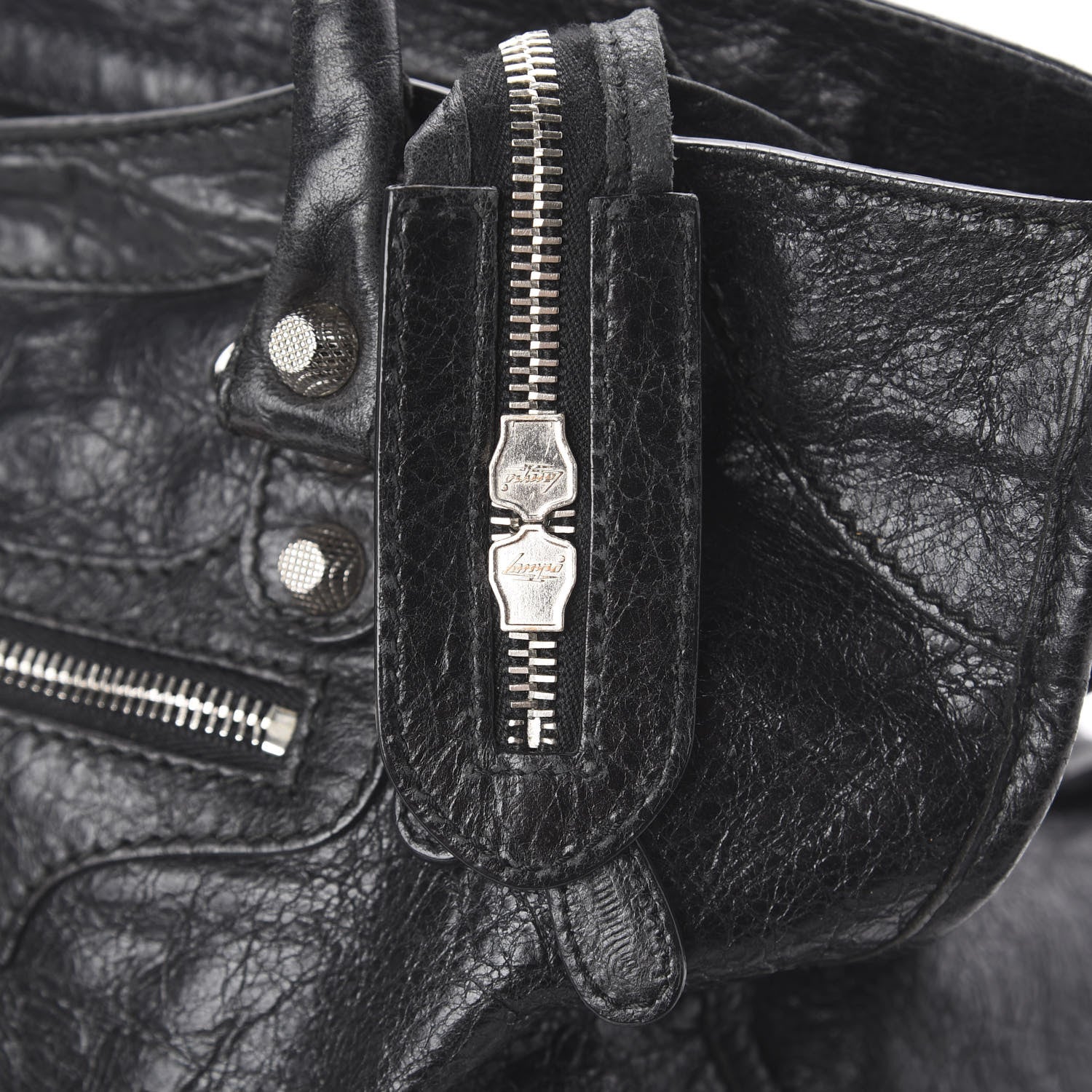 Balenciaga Agneau Giant 12 Silver Hardware City Black 13 of 16