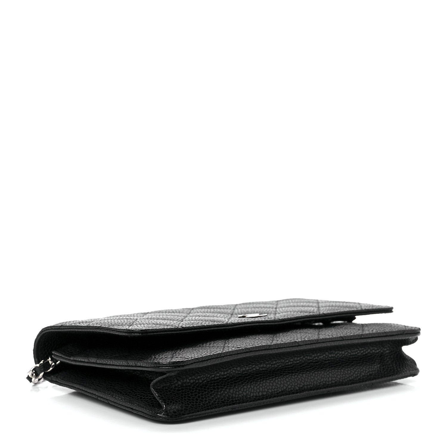 Chanel Caviar Quilted Wallet On Chain WOC Black 3 of 11
