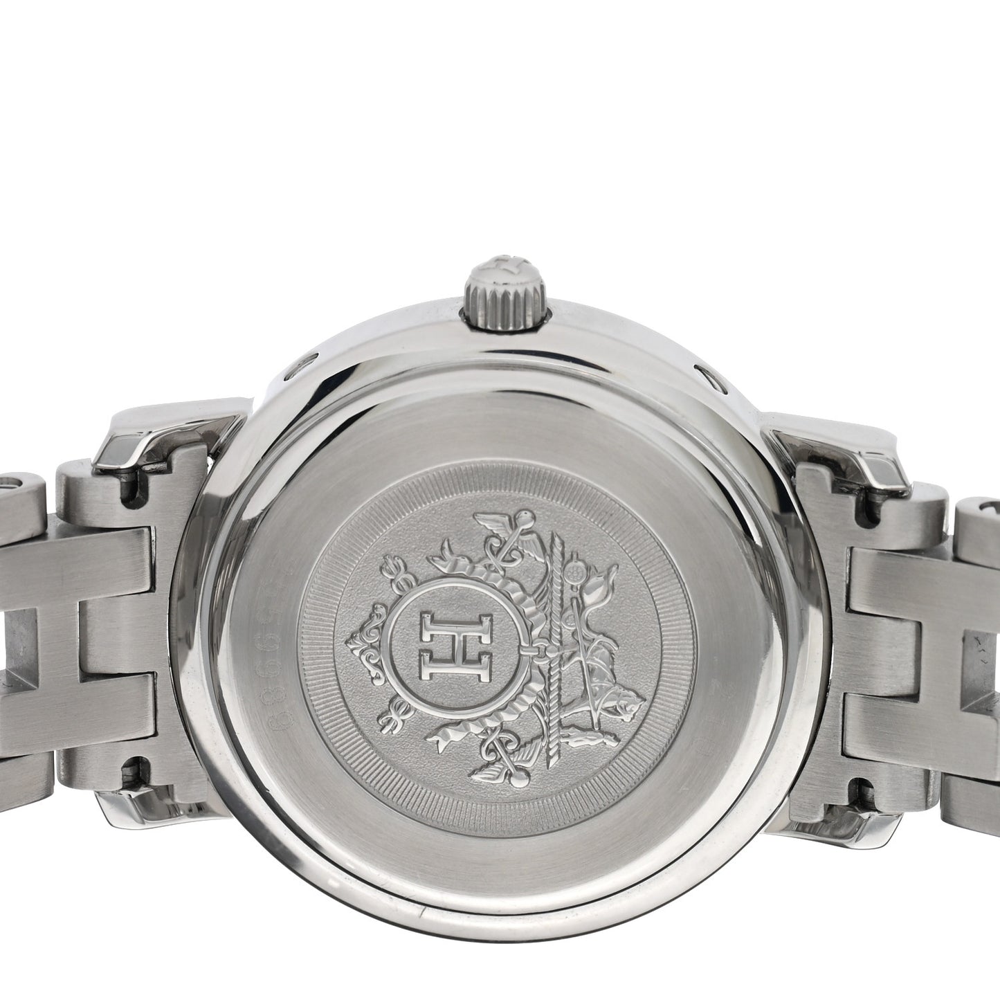 Stainless Steel 24mm Clipper Quartz Watch White