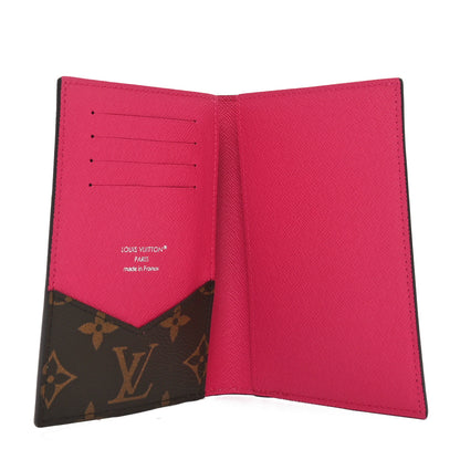 Louis Vuitton Monogram Macassar Passport Cover Fuchsia 4 of 7