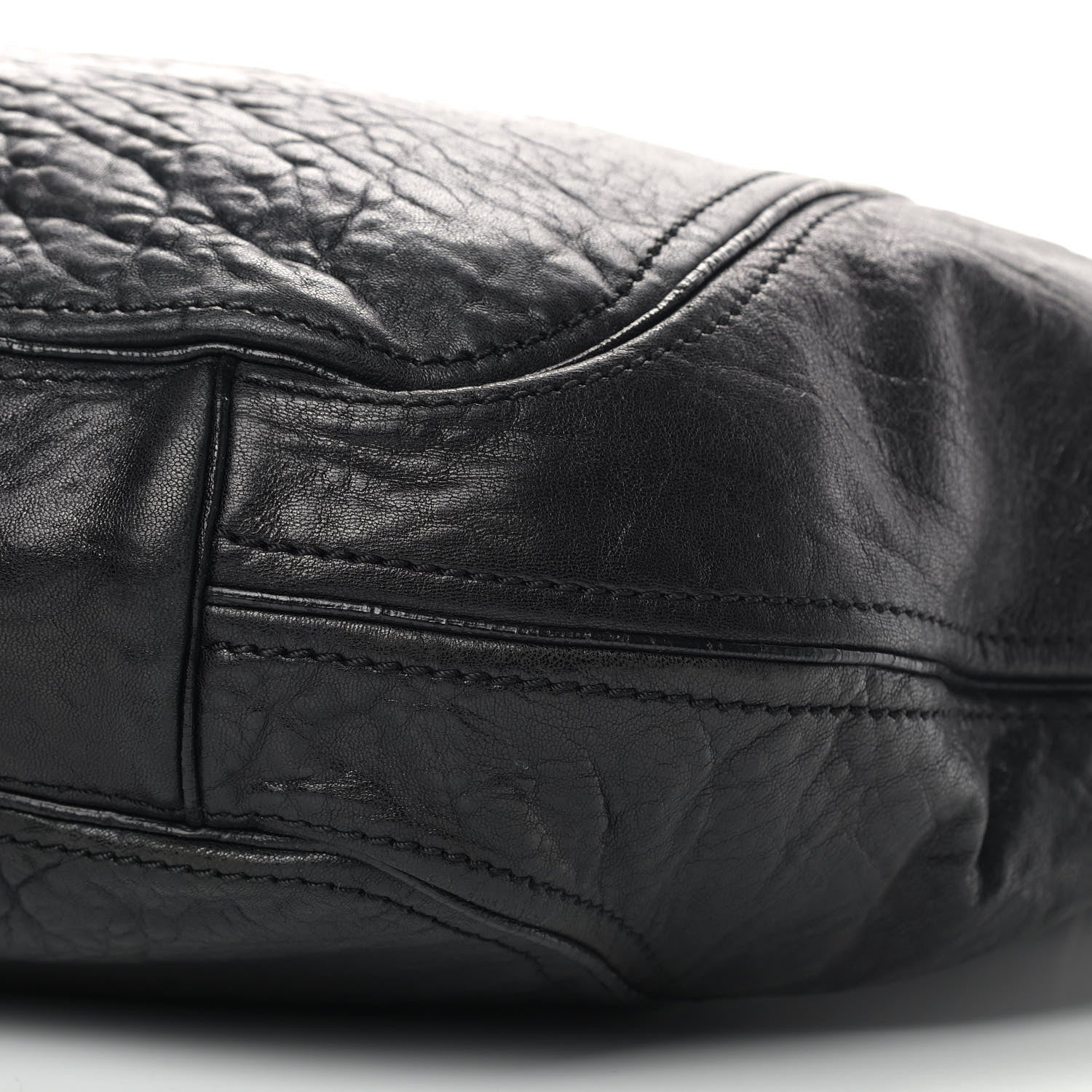 Givenchy Tumbled Sheepskin Eclipse Hobo Black 6 of 9
