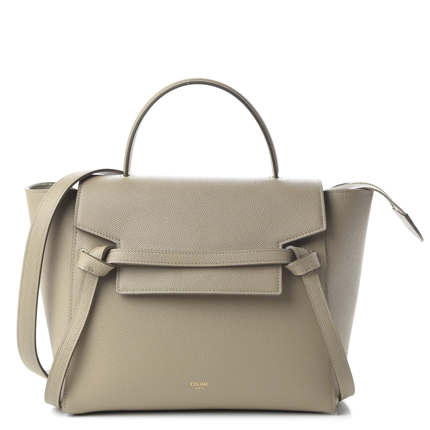 Celine Grained Calfskin Micro Belt Bag Light Taupe 1 of 9