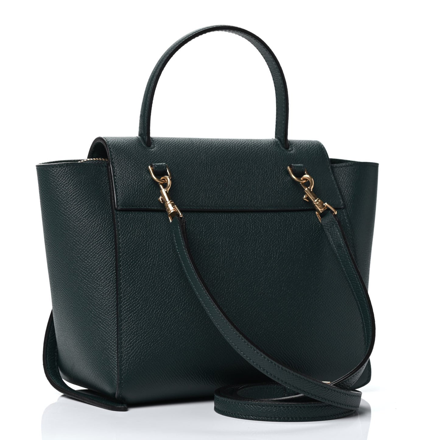 Grained Calfskin Nano Belt Bag Amazone