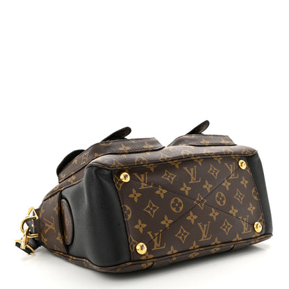 Louis Vuitton LOUIS VUITTON Monogram Manhattan NM Black 4 of 16