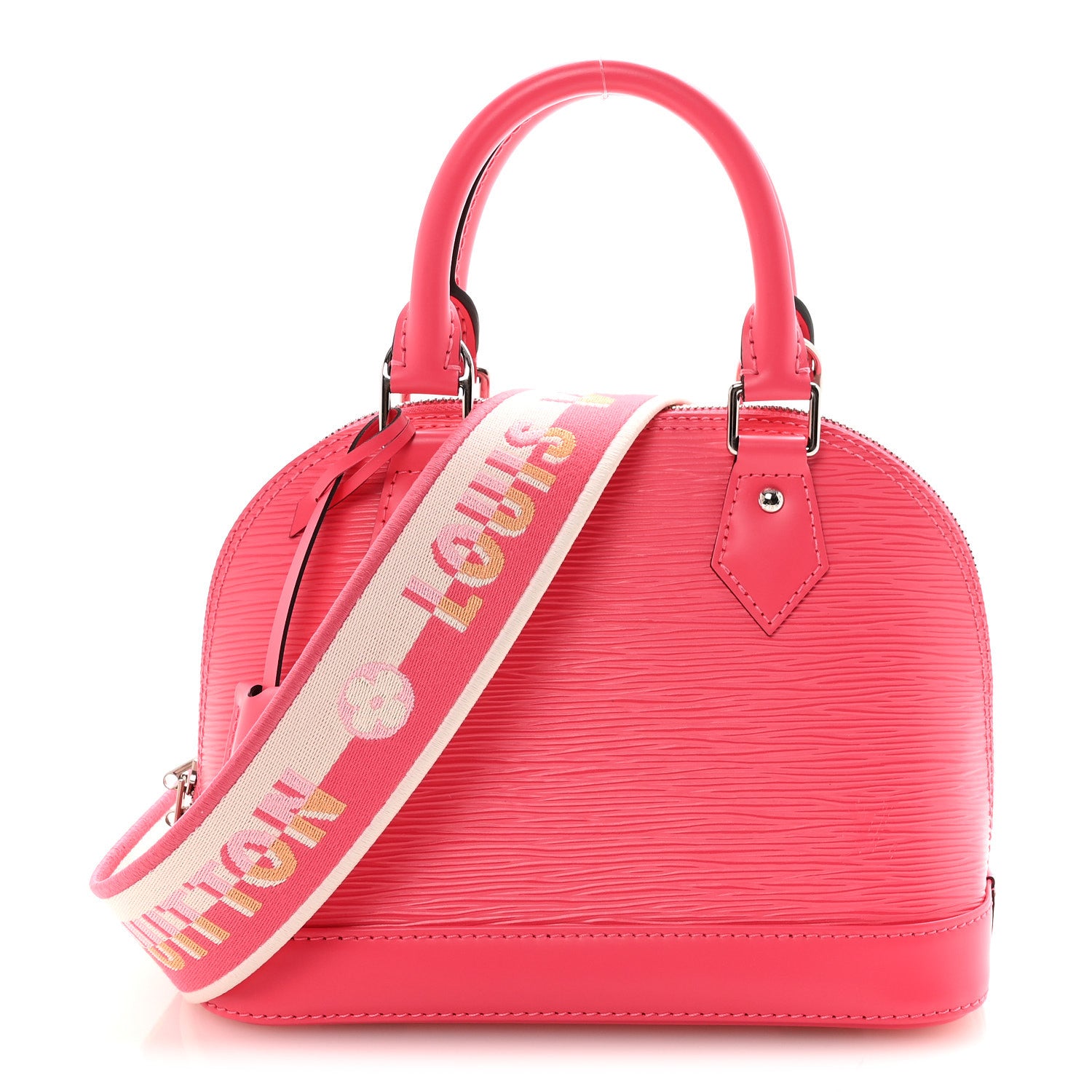 Louis Vuitton Epi Jacquard Alma BB Dragon Fruit 1 of 9