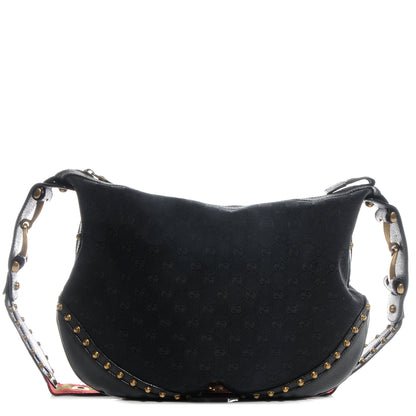 Gucci Monogram Pelham Shoulder Bag Black 1 of 7
