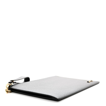 Gucci Calfskin Horsebit 1955 Wristlet Pouch Black 4 of 7