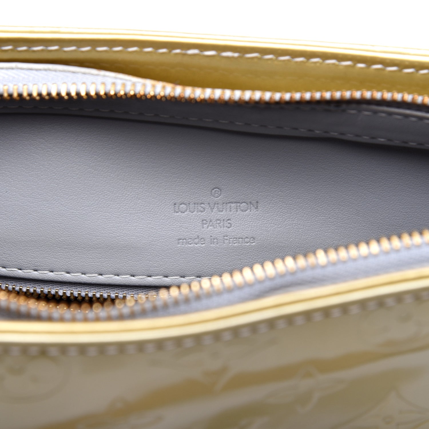 Louis Vuitton Vernis Houston Silver 8 of 10