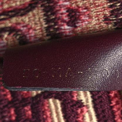 Christian Dior Oblique Medium Book Tote Burgundy Multicolor 7 of 9