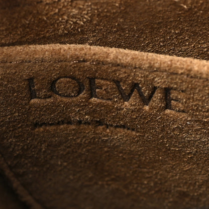 Loewe Grained Calfskin Mini Gate Crossbody Bag Caramel Pecan 6 of 10