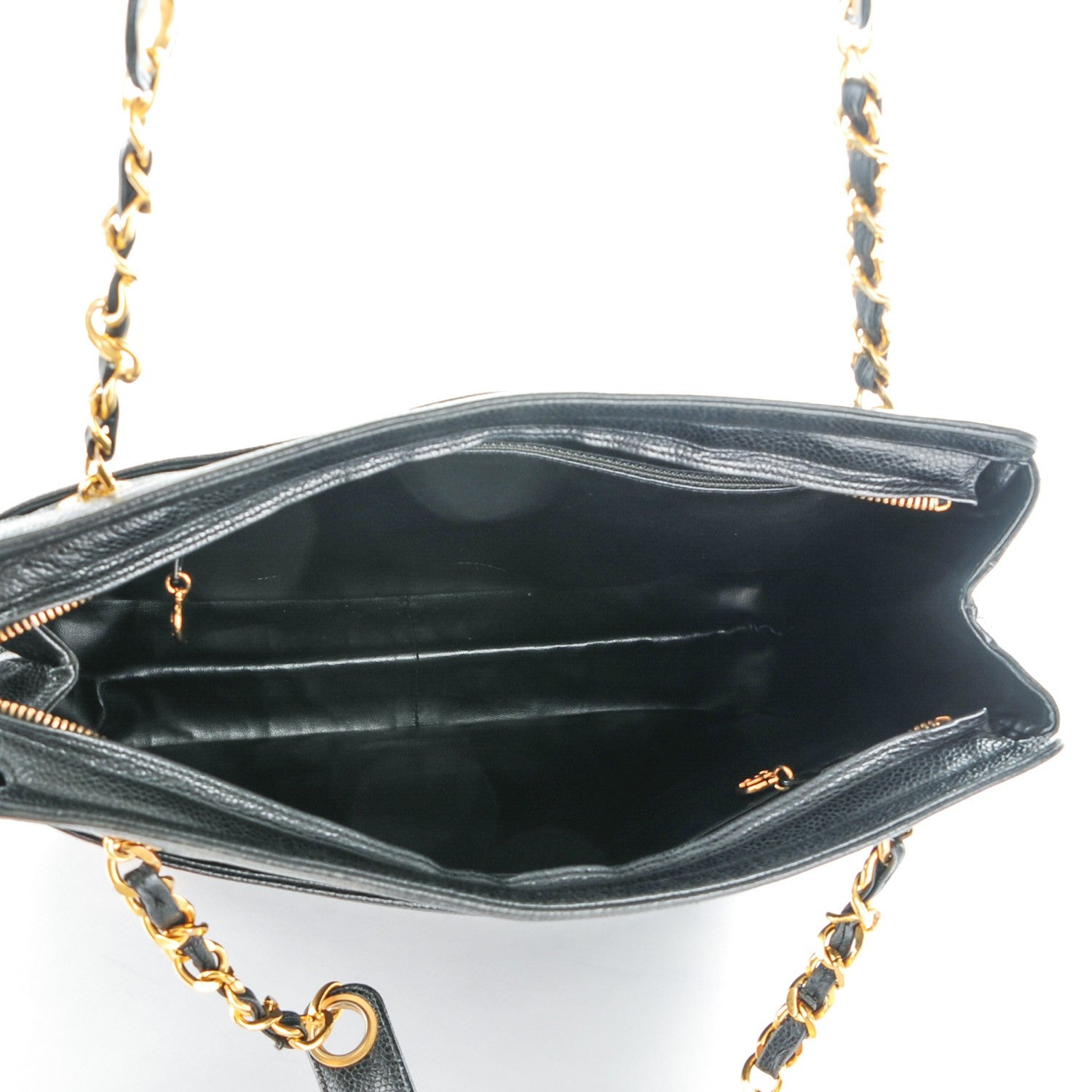 Chanel Caviar CC Shoulder Bag Black 5 of 8