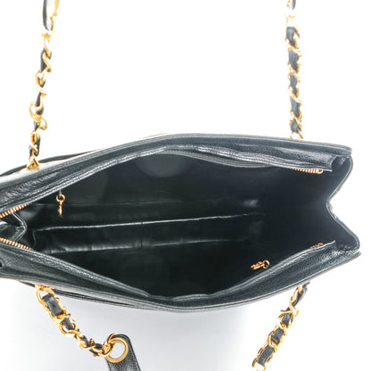Chanel Caviar CC Shoulder Bag Black 5 of 8